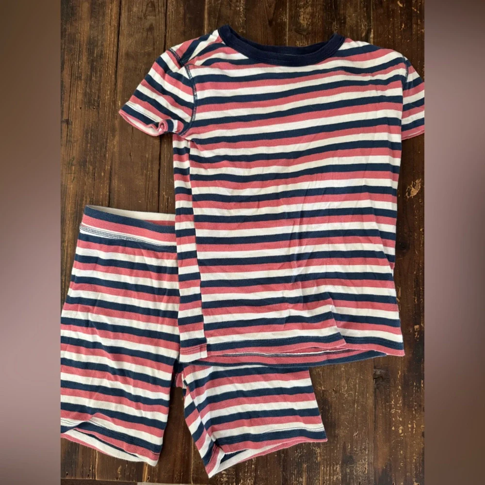 Crewcuts Size 10 Striped Pajama Short Set